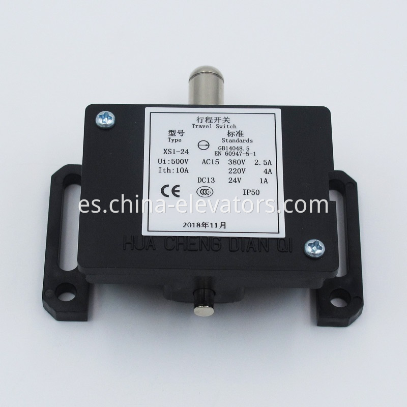 Interruptor de recorrido para regulador de velocidad de elevador MRL XS1-24 Travel Switch for MRL Elevator Speed Governor XS1-24